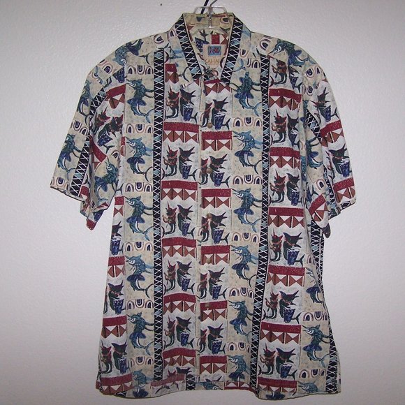 KAHALA " AVI " COLLECTION HAWAIIAN SHIRT SB3487 - Picture 1 of 11